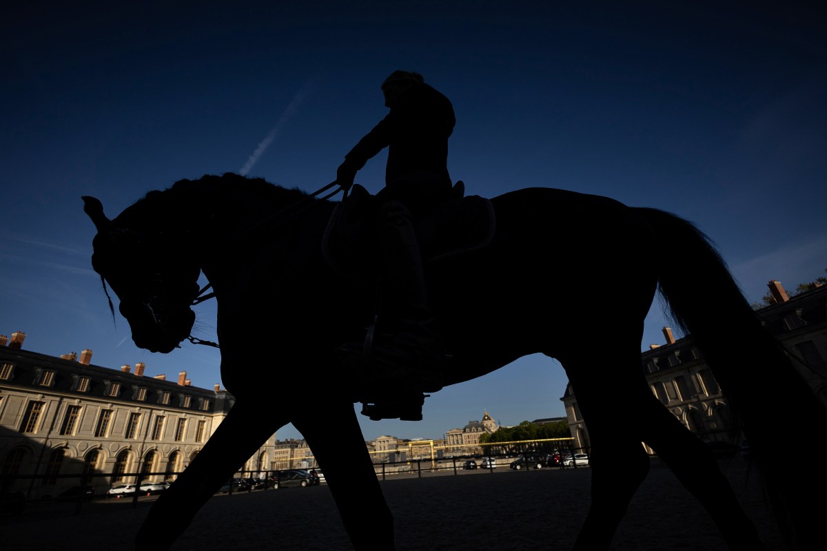 APTOPIX OLY Paris Versailles Horses
