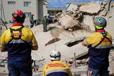 South Africa Building Collapse