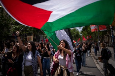 Spain Israel Palestinians Nakba Day