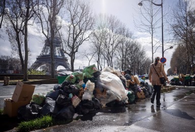 Olympics Paris 2024 Garbage Collectors