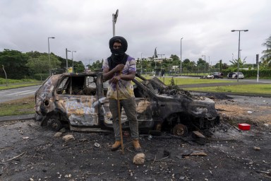 APTOPIX New Caledonia Unrest