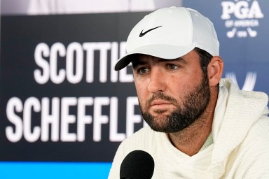 PGA Scheffler Detained Golf