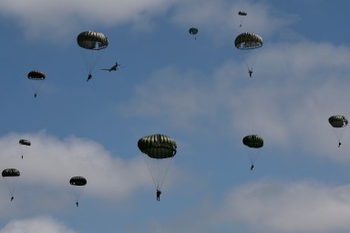 France D Day 80th Anniversary Parachute Drop