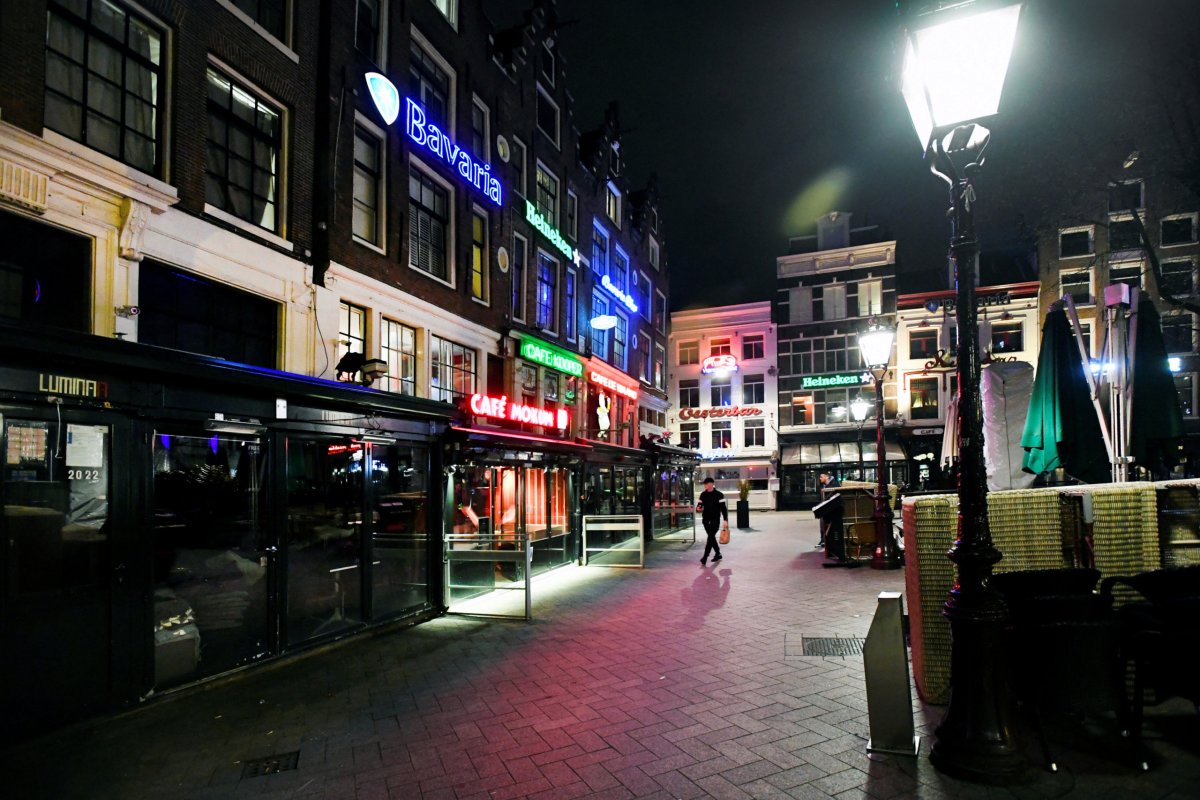 FILE PHOTO: Pubs and bars at the famous Leidseplein have