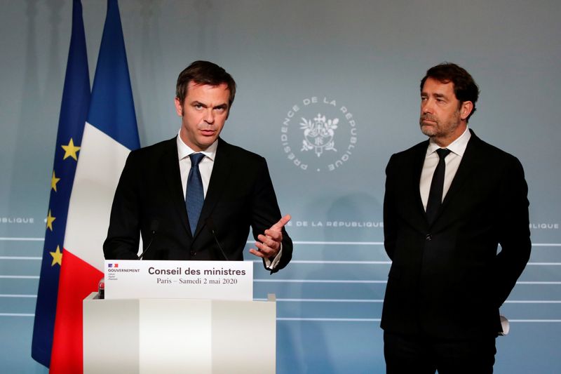 News conference after the cabinet meeting at the Elysee Palace,