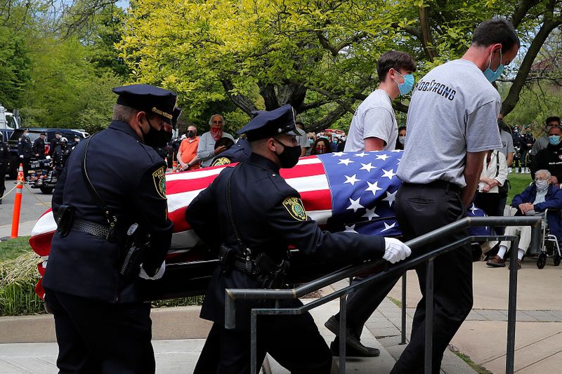 Funeral service held for police officer Charles Roberts who died