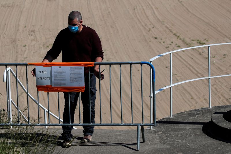 France softens lockdown rules during the outbreak of the coronavirus