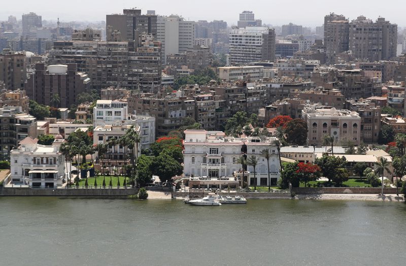 FILE PHOTO:  A view of buildings by the Nile