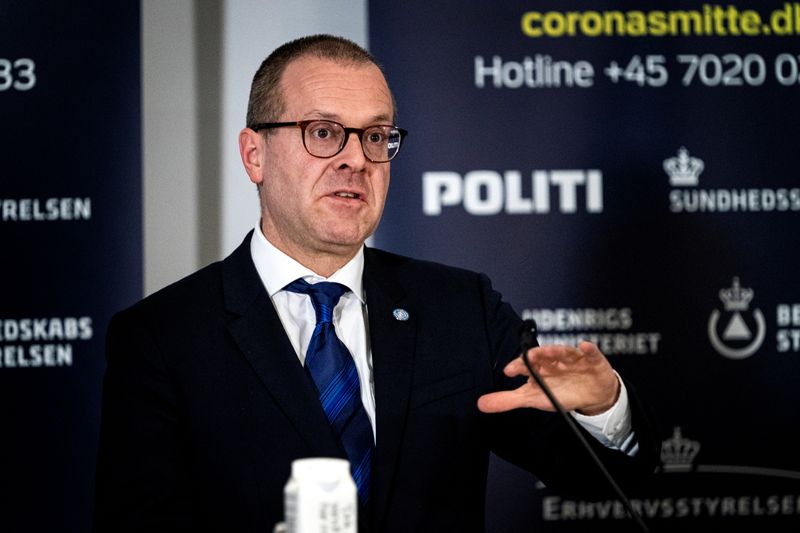 WHO European director Hans Kluge gives status on the Danish