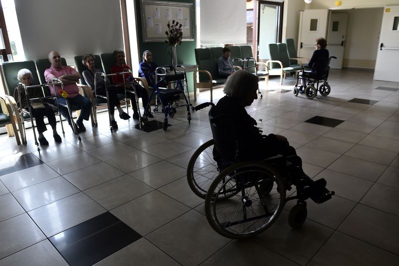 FILE PHOTO: Italian nursing home during the coronavirus disease (COVID-19)