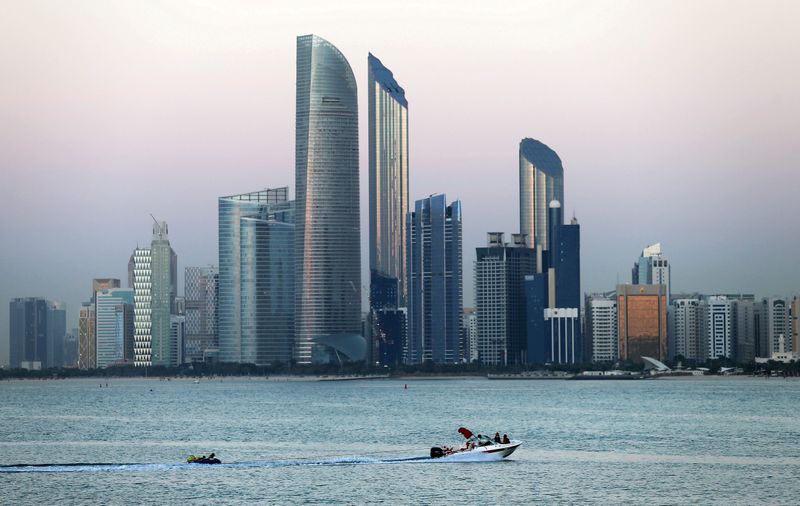 FILE PHOTO: General view of Abu Dhabi