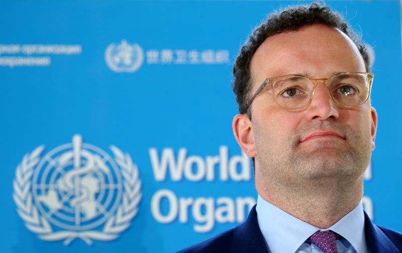 FILE PHOTO: Germany’s Federal Minister of Health Jens Spahn attends