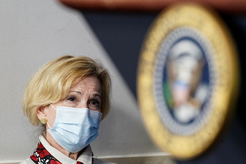 FILE PHOTO: White House coronavirus response coordinator Birx attends coronavirus
