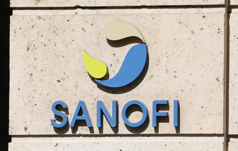 FILE PHOTO: Sanofi logo is seen at the company’s headquarters