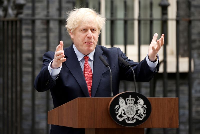 FILE PHOTO: Britain’s Prime Minister Boris Johnson to return to