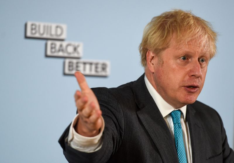 UK PM Johnson delivers speech on skills and further education