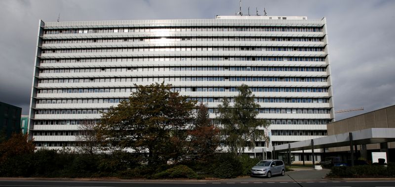 FILE PHOTO: Siemens Healthineers headquarters is pictured in Erlangen
