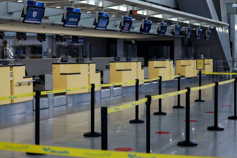 Ninoy Aquino International Airport amid the coronavirus outbreak