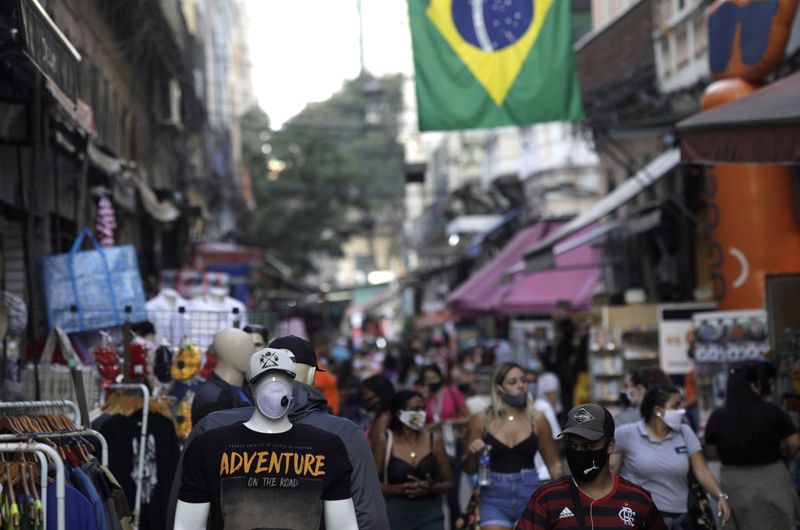 FILE PHOTO: Outbreak of the coronavirus disease (COVID-19), in Rio