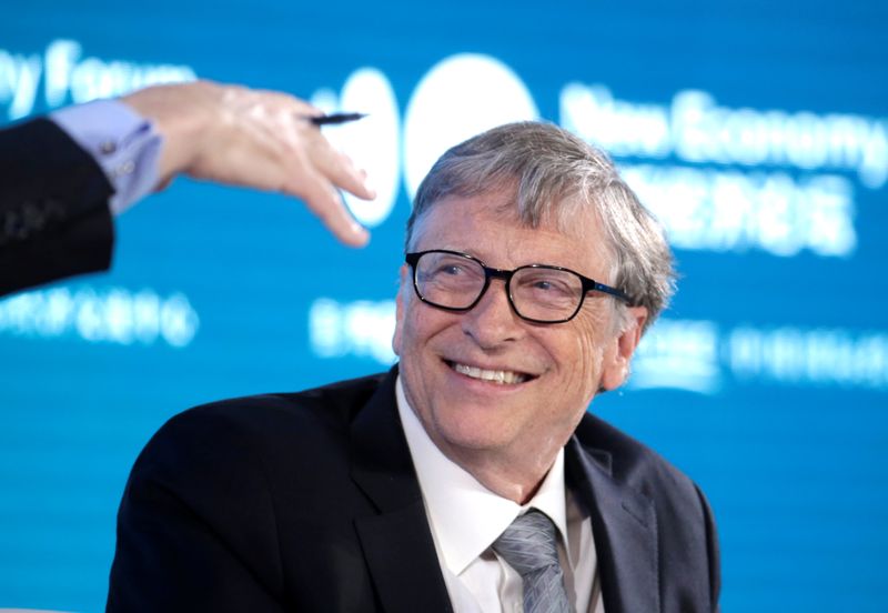 Bill Gates, Co-Chair of Bill & Melinda Gates Foundation, attends