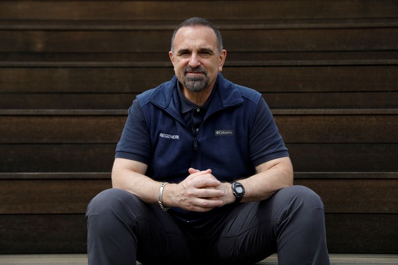 FILE PHOTO: George Yancopoulos, Regeneron Pharmaceuticals Co-Founder, President and Chief