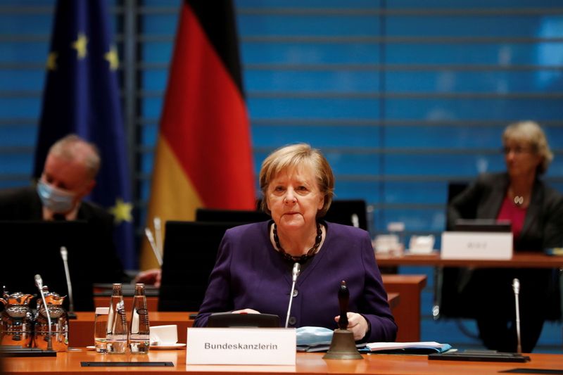 The weekly cabinet meeting of the German government at the