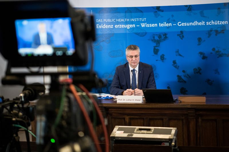 Germany’s RKI institute holds news conference