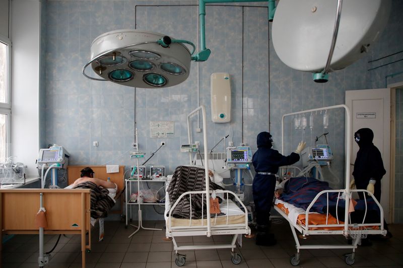 FILE PHOTO: Hospital for COVID-19 patients in Vologda