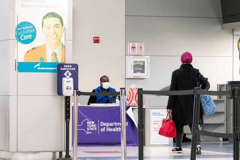 FILE PHOTO: British Airways will screen JFK-bound passengers for coronavirus,