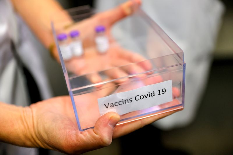 First doses of the Pfizer-BioNTech COVID-19 vaccine in France are