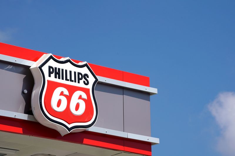 FILE PHOTO: A Phillips 66 gas station in Superior, Colorado