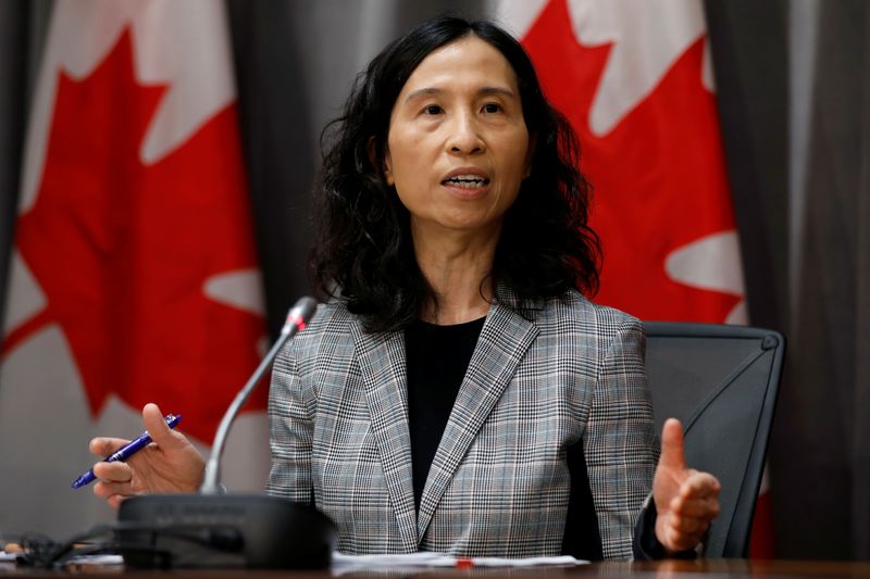 Canada’s Chief Public Health Officer Dr. Theresa Tam attends a