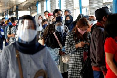 The coronavirus disease (COVID-19) outbreak, in Jakarta