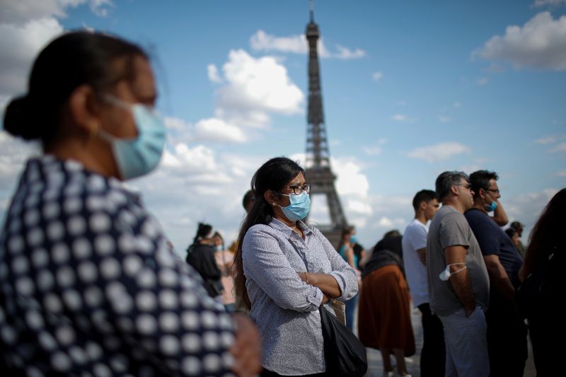 France requires masks inside public places