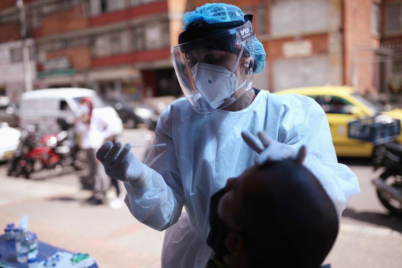 Outbreak of the coronavirus disease (COVID-19), in Bogota