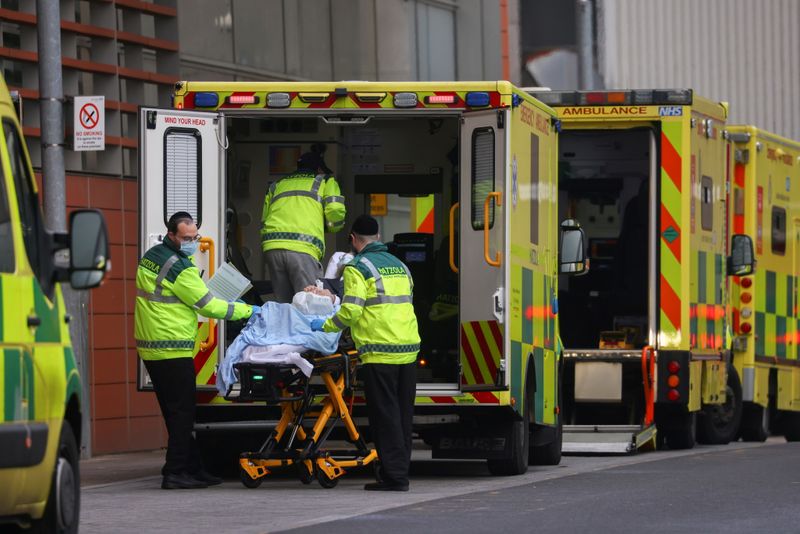 Royal London Hospital amidst the COVID-19 pandemic