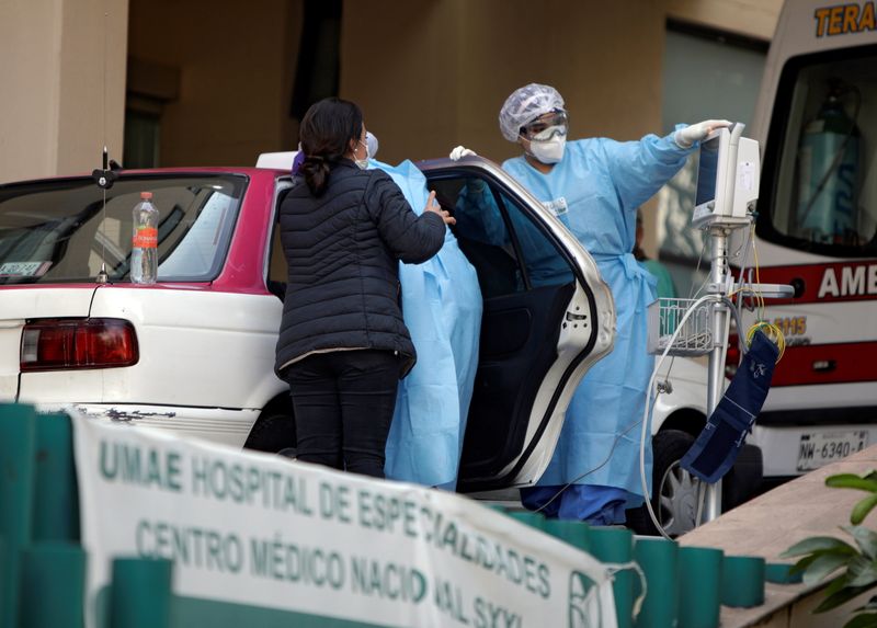 Outbreak of the coronavirus disease (COVID-19), in Mexico City
