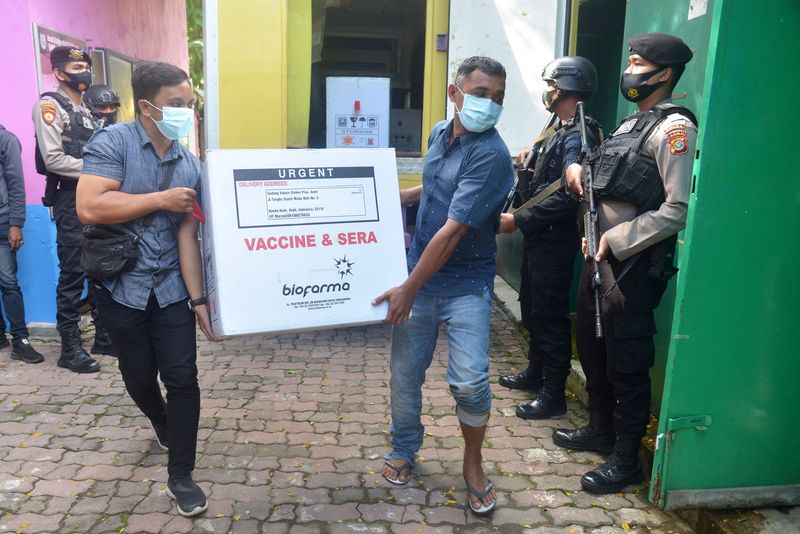 FILE PHOTO: Coronavirus disease (COVID-19) pandemic, in Banda Aceh