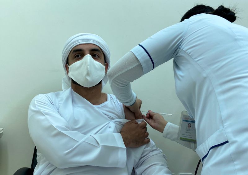FILE PHOTO: Dubai aims to vaccinate 70% of population by