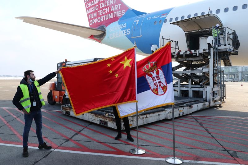 First shipment of China’s Sinopharm’s vaccines arrive in Belgrade