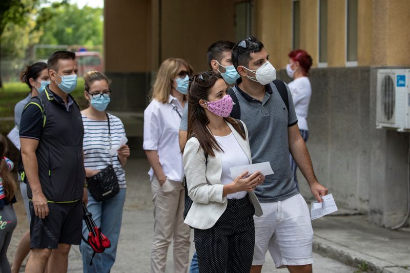 Testing during COVID-19 pandemic in Belgrade