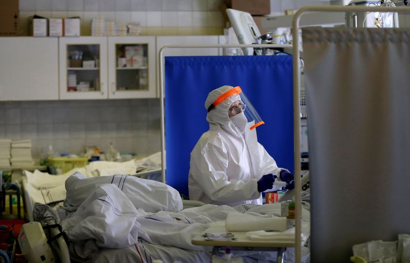 FILE PHOTO: Hospital operations during COVID-19 pandemic in Nachod