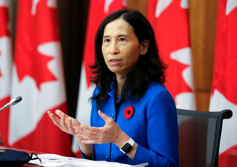 FILE PHOTO: Canada’s Chief Public Health Officer Dr. Theresa Tam