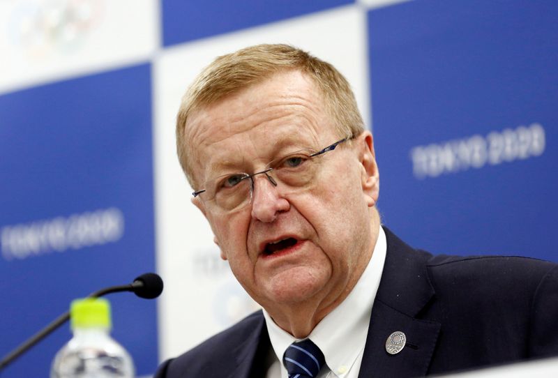 International Olympic Committee (IOC) Vice President John Coates attends a