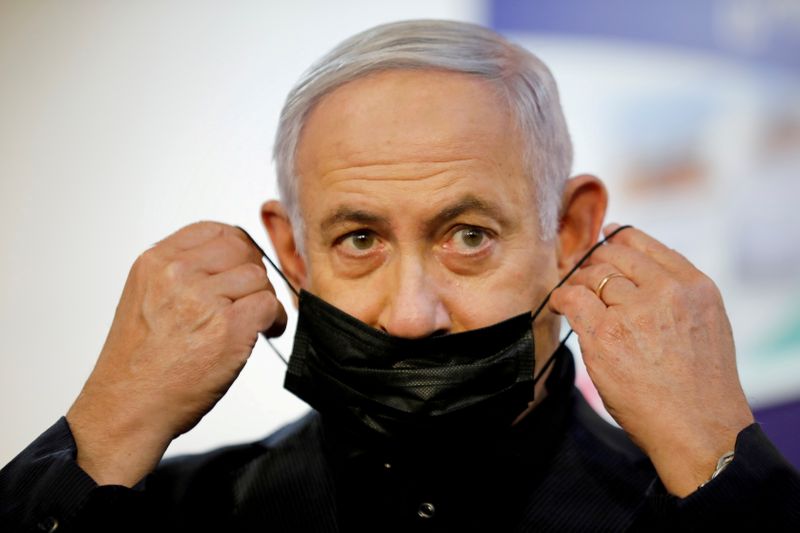 FILE PHOTO: FILE PHOTO: Israeli Prime Minister Benjamin Netanyahu receives