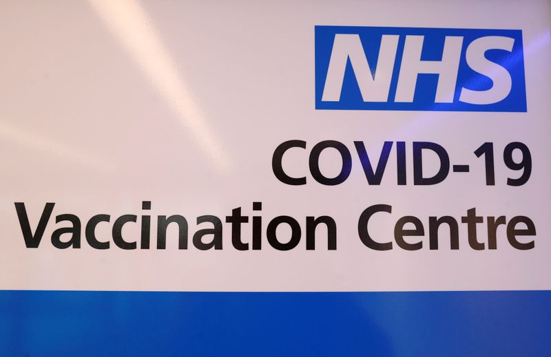 COVID-19 vaccination centre in Southend-on-Sea