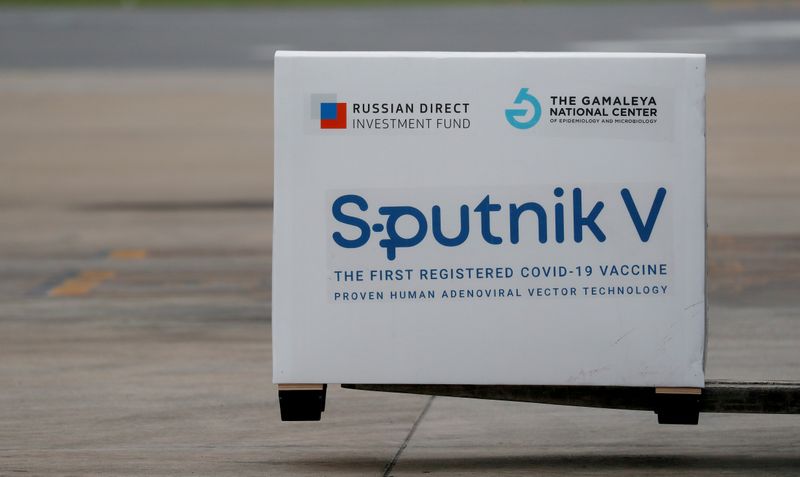 FILE PHOTO: FILE PHOTO: A shipment of Sputnik V vaccine,