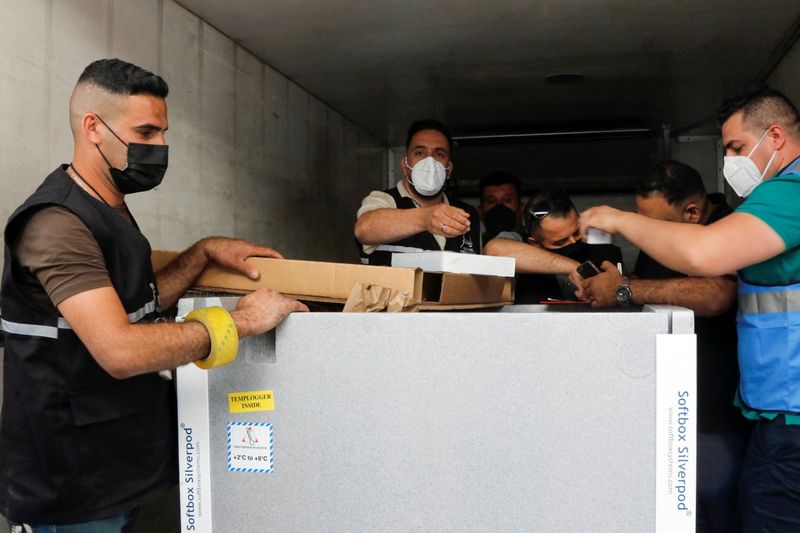 COVID-19 vaccine arrives in Baghdad