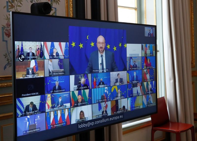EU summit video conference