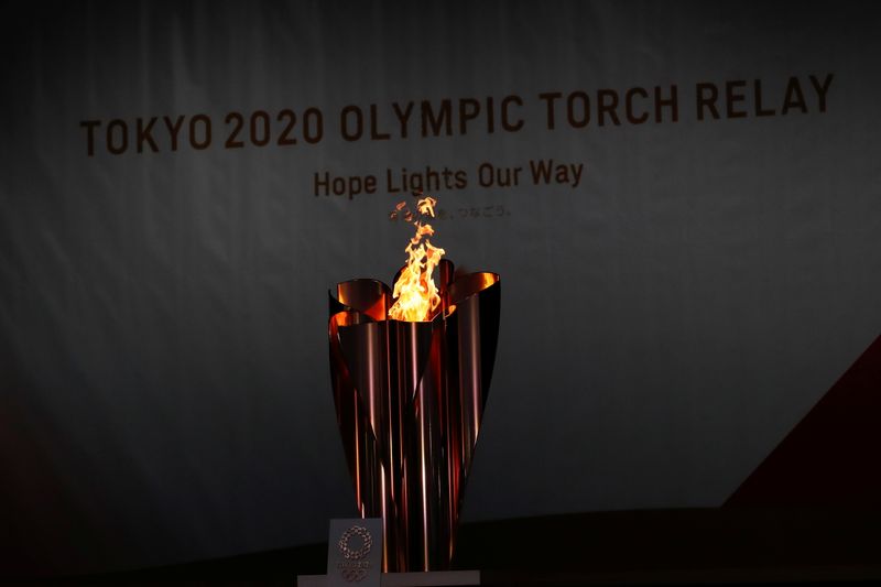 FILE PHOTO: Tokyo 2020 Olympic torch relay